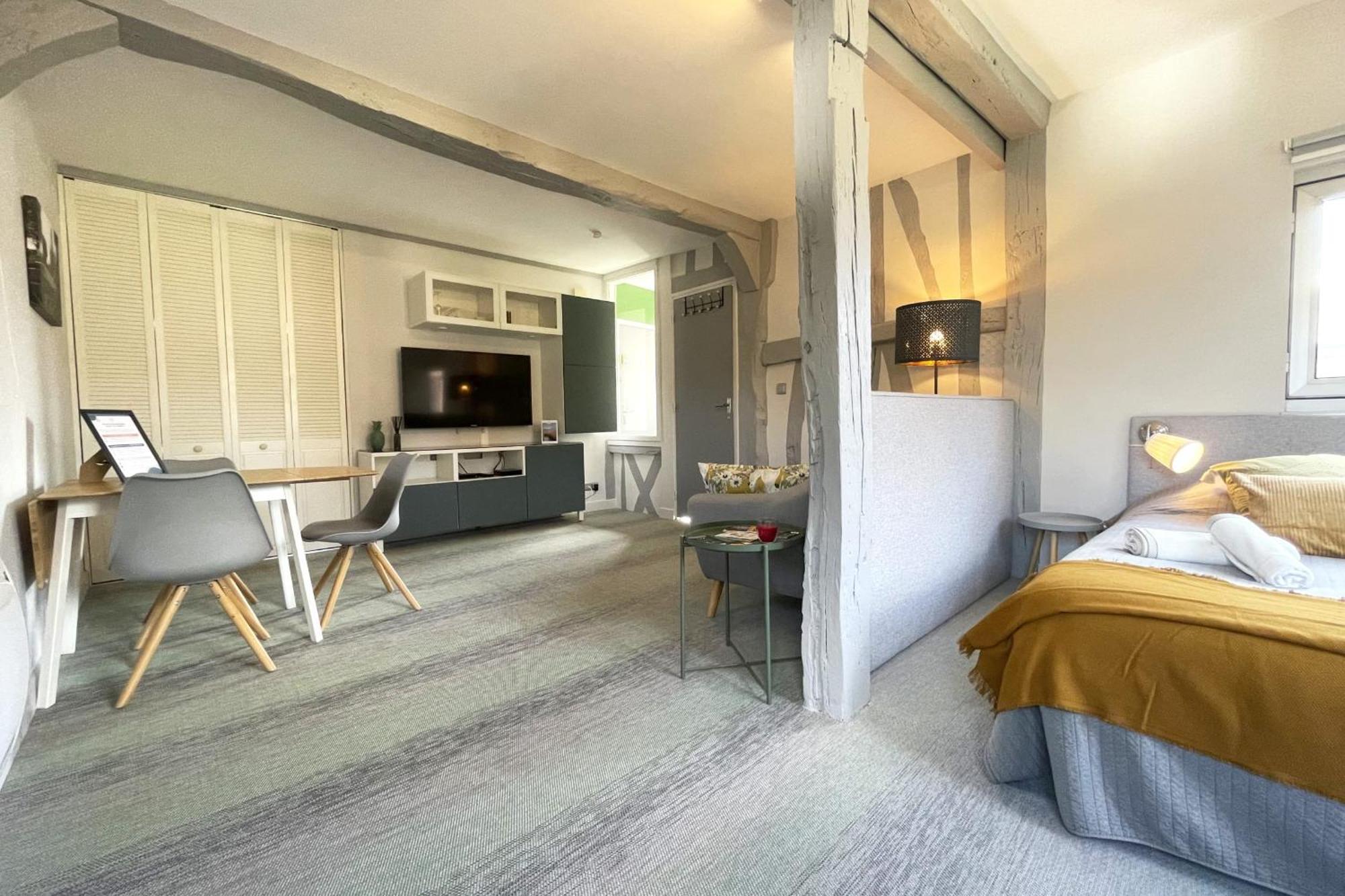 Les 3 Clochers - Cosy Et Confort - Hypercentre Rouen Eksteriør billede